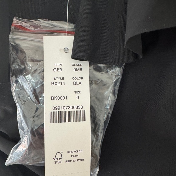 NWT J. Crew Matte Ruched One-Piece Swimsuit with Ruffles, black, 6 - Picture 4 of 8